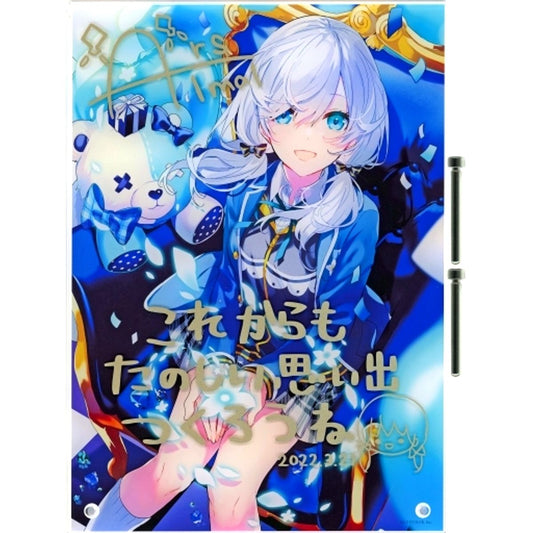 Ars Almal Acrylic Panel Virtual YouTuber Nijisanji Birthday 2022 Included Item [USED]