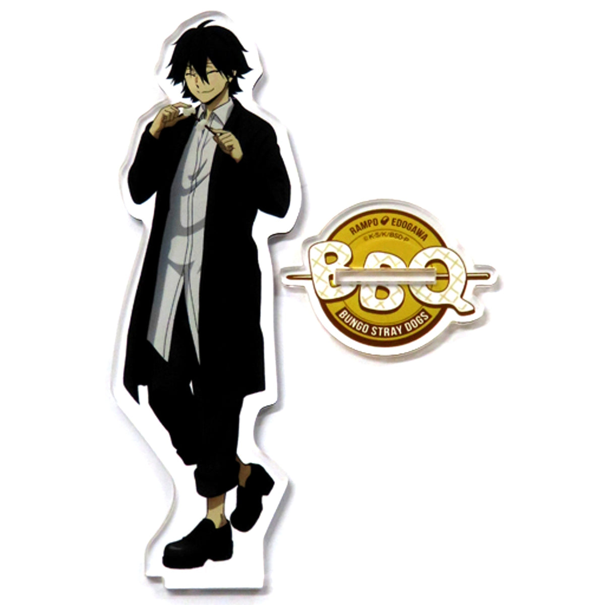 Ranpo Edogawa Illustration Agency Rest BBQ Edition Bungo Stray Dogs Armed Detective Agency Sales Dept Marui Branch Acrylic Stand [USED]