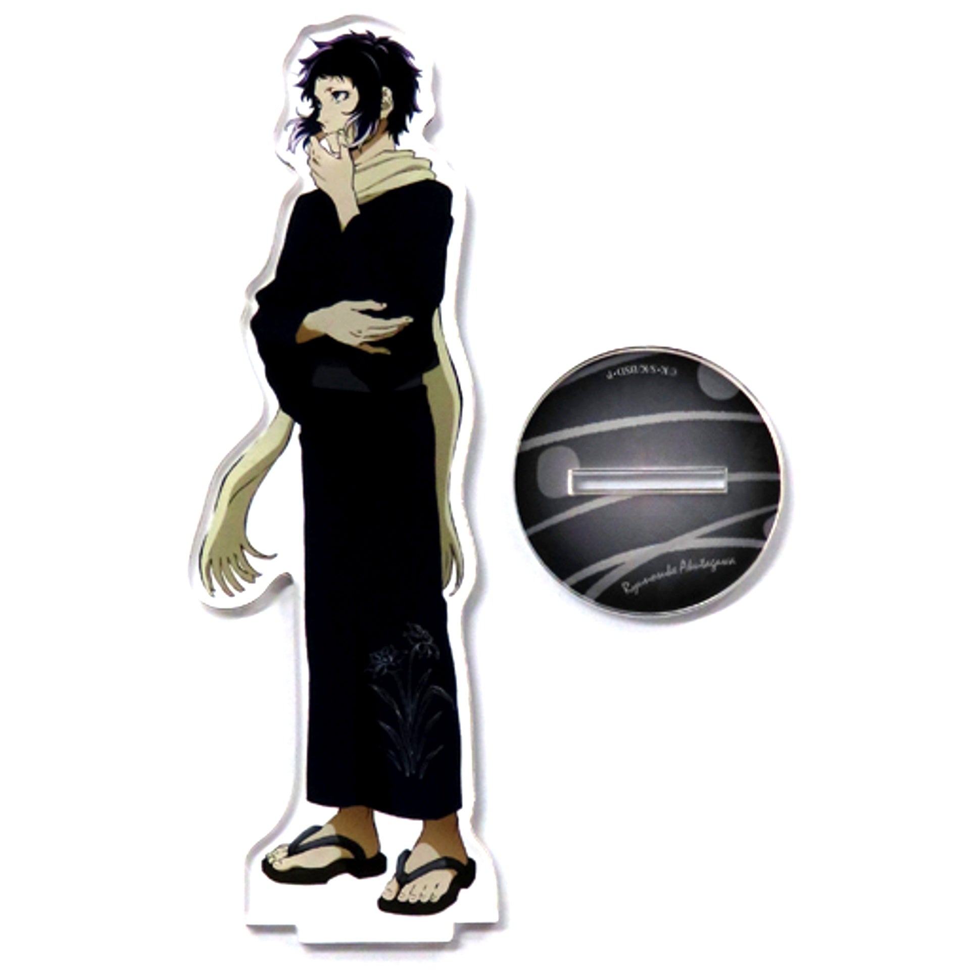 Ryunosuke Akutagawa Illustration Redesign Fireworks Bungo Stray Dogs Armed Detective Agency Sales Dept Marui Branch Acrylic Stand [USED]
