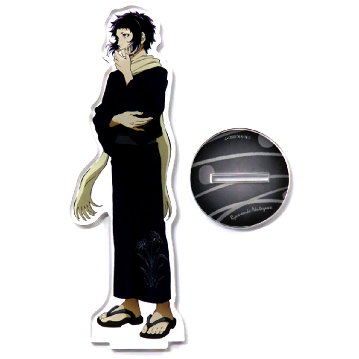 Ryunosuke Akutagawa Illustration Redesign Fireworks Bungo Stray Dogs Armed Detective Agency Sales Dept Marui Branch Acrylic Stand [USED]