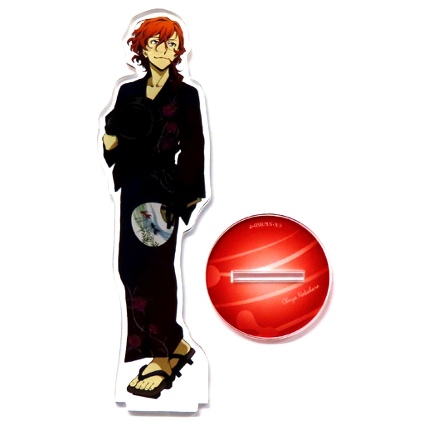 Chuya Nakahara Illustration Redesign Fireworks Bungo Stray Dogs Armed Detective Agency Marui Acrylic Stand [USED]