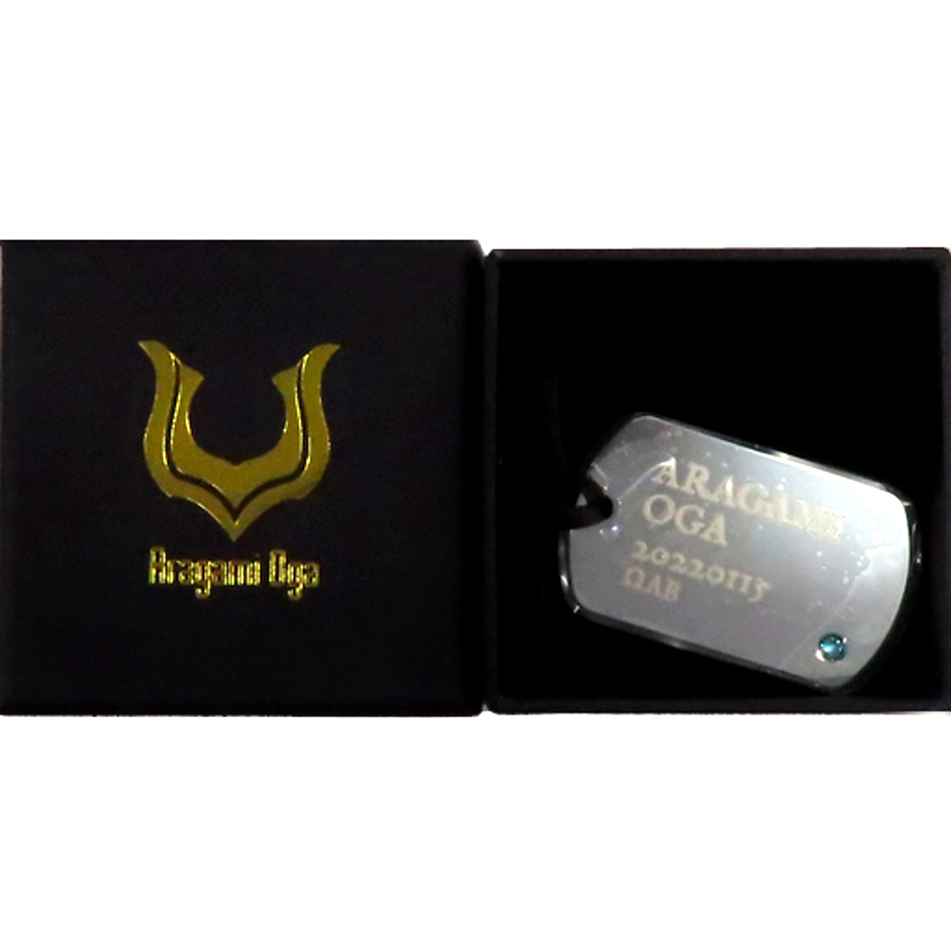 Aragami Oga Cafe Style Hololive Dog Tag Birthday Anniversary 2022 [USED]