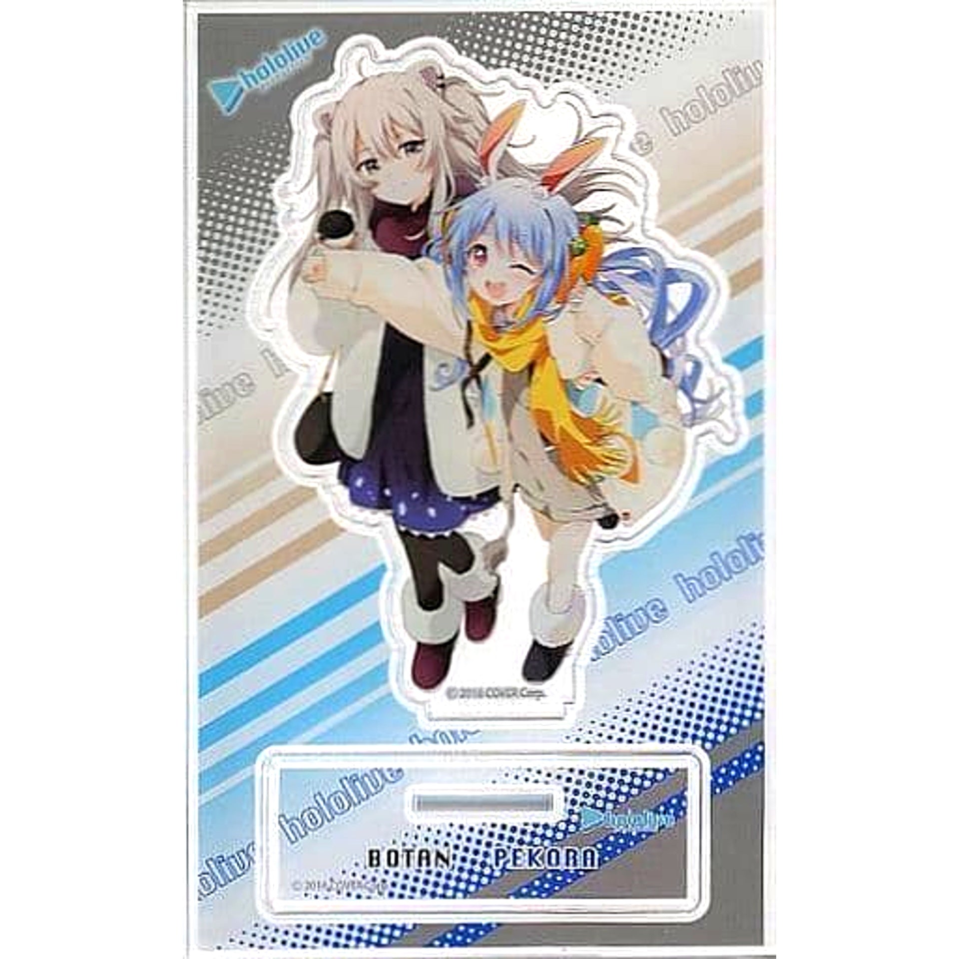 hololive Usada Pekora and Botan Shishiro Acrylic Stand hololive MOLLY.ONLINE 9th Edition [USED]