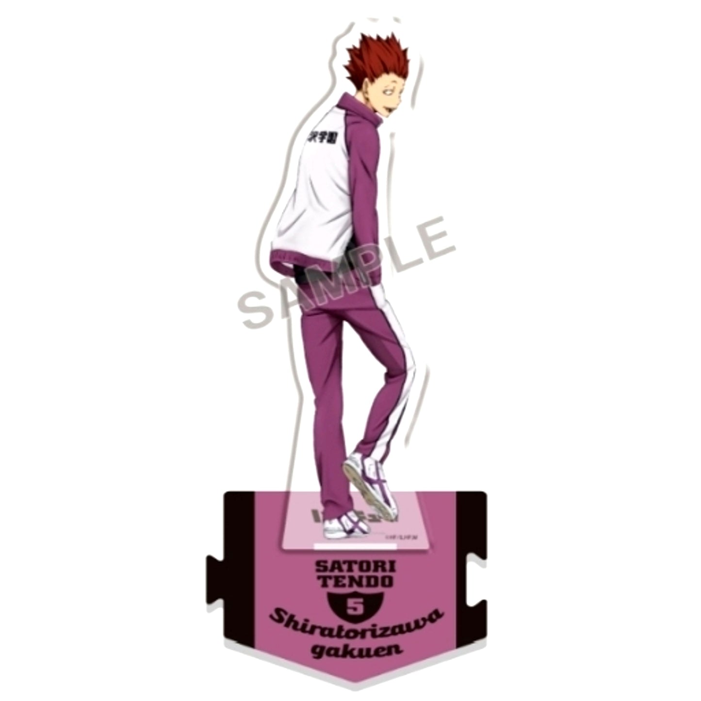 Satori Tendo Haikyu!! Full Body Acrylic Stand Looking Back [USED]