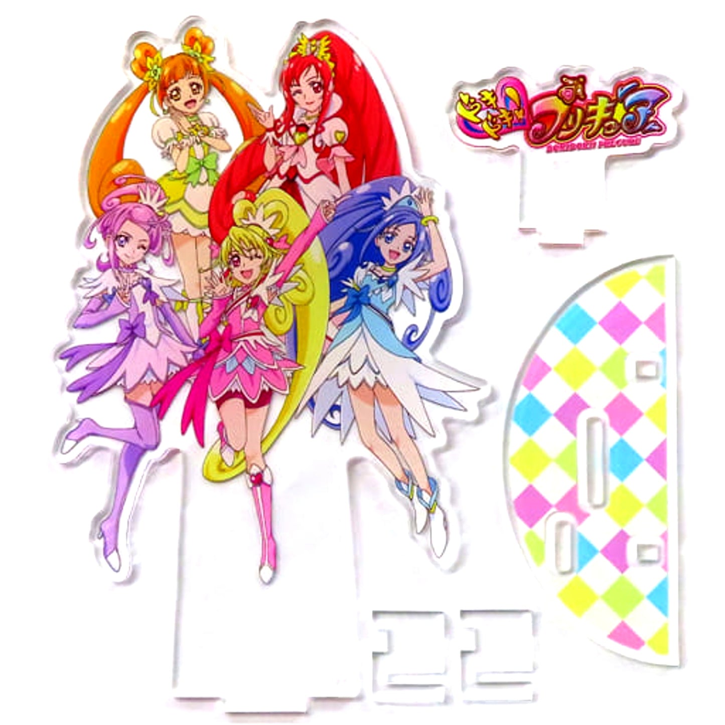 DokiDoki! Precure Pretty Pick-Up Acrylic Stand Group Pretty Store Limited [USED]