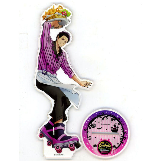 Andro M. Jazz Big Acrylic Stand Welcome to Demon School! Iruma-kun Collaboration Cafe Babyls the dine x AMOCAFE Ikebukuro Store [USED]