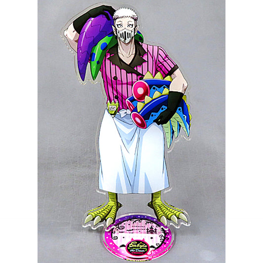 Shichiro Balam Big Acrylic Stand Welcome to Demon School! Iruma-kun Collaboration Cafe Babyls the dine x AMOCAFE Ikebukuro Store [USED]