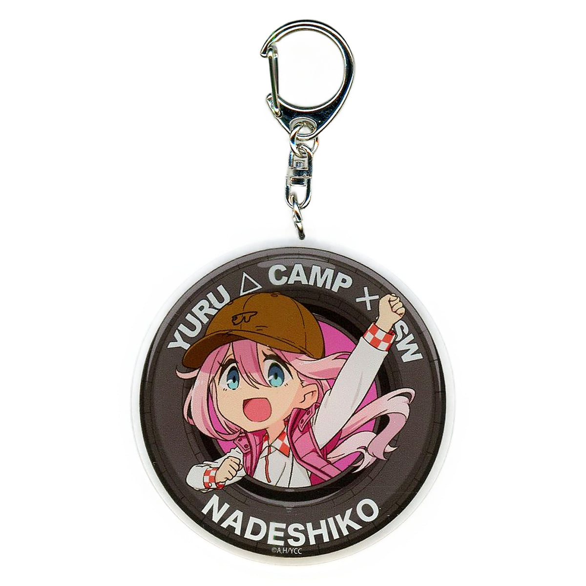 Nadeshiko Kagamihara Spectator Camp Ver. Laid-Back Camp FSW Collaboration Keychain Fuji Speedway Limited [USED]