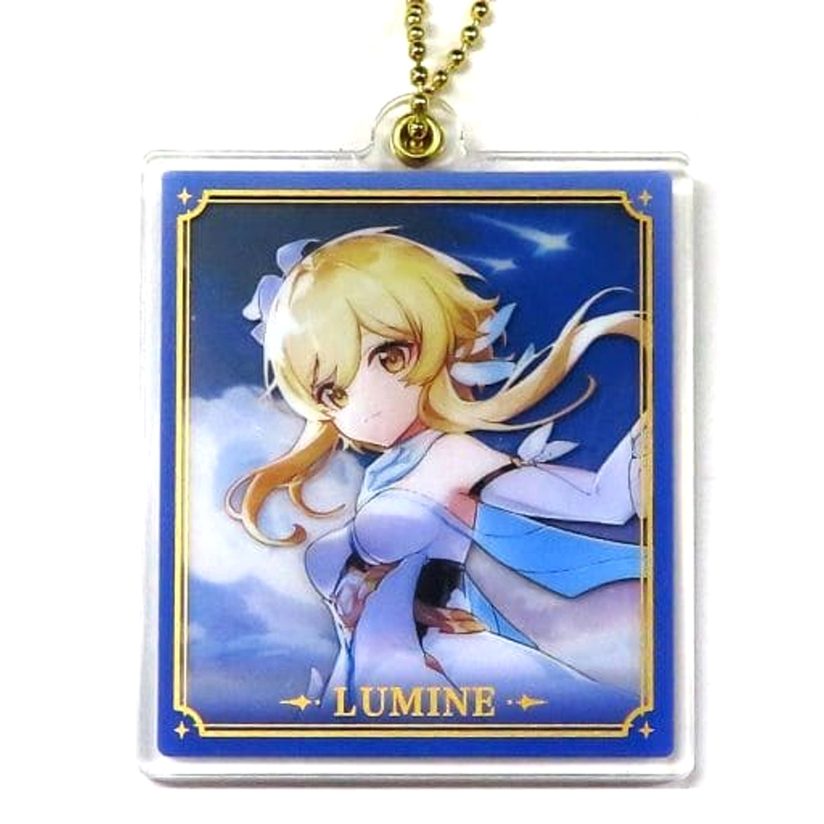 Genshin Hotaru Female Potagonist Wallpaper Character Double Acrylic Strap Acrylic Item [USED]