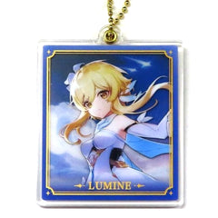 Genshin Hotaru Female Potagonist Wallpaper Character Double Acrylic Strap Acrylic Item [USED]