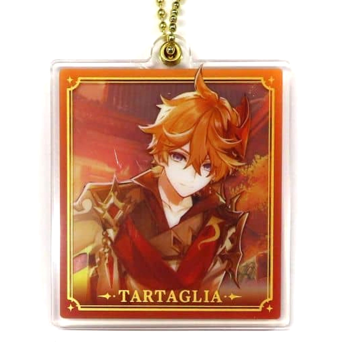 Genshin Tartaglia Wallpaper Character Double Acrylic Strap Acrylic Item [USED]