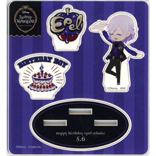 Epel Felmier Disney Twisted Wonderland Mini Acrylic Stand Epel's Birthday Commemorative Goods [USED]
