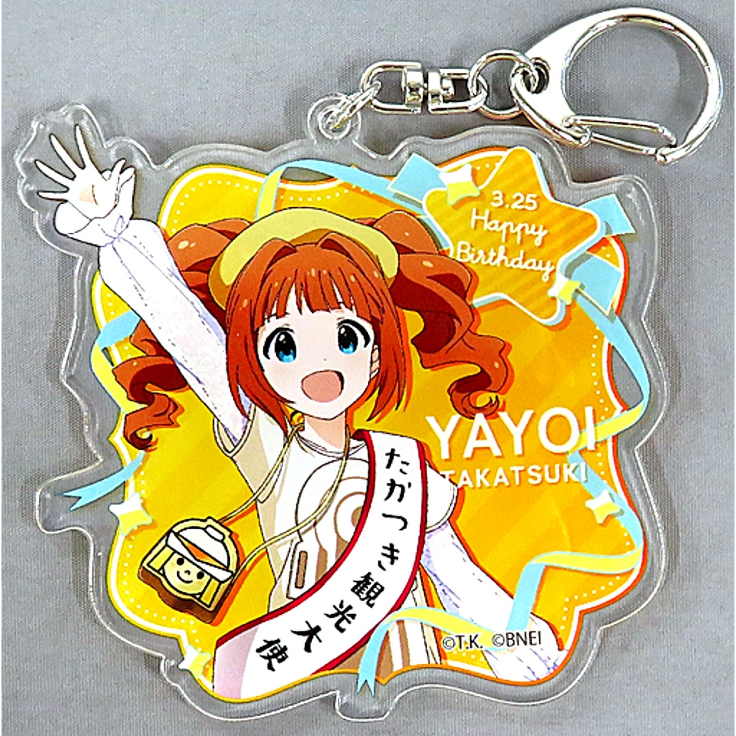Yayoi Takatsuki Takatsuki Tourism Ambassador Acrylic Keychain The Idolm@ster [USED]