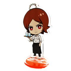 Persona 2: Innocent Sin Protagonist Chibi Acrylic Keychain with Stand P2 Sega Collaboration Cafe Persona 25th Anniversary Latter Period Exclusive Keychains [USED]