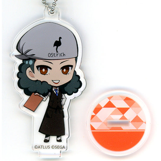 Yukino Mayuzumi P2 Persona 25th Anniversary Deformed Acrylic Keychain with Stand Sega Collabo Cafe 2nd Half [USED]