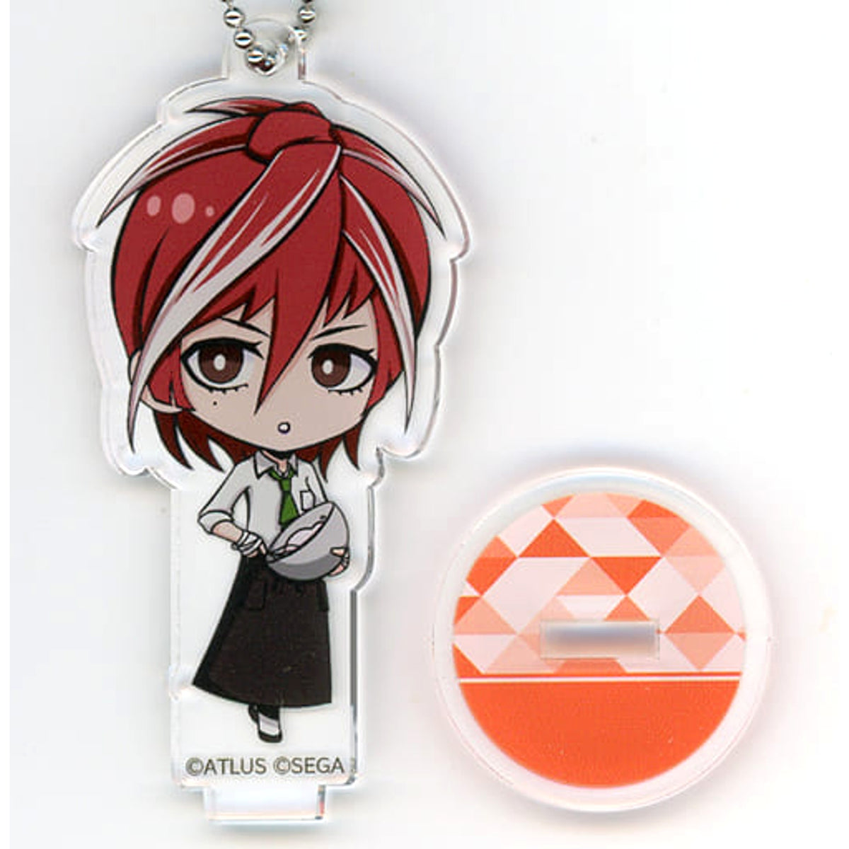 Persona Urara Serizawa Chibi Acrylic Keychain with Stand P2 Sega Collaboration Cafe Persona 25th Anniversary Latter Period Exclusive Keychains [USED]