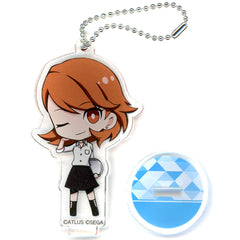 Persona Yukari Takeba Chibi Acrylic Keychain with Stand P3 Sega Collaboration Cafe Persona 25th Anniversary Latter Period Exclusive Keychains [USED]