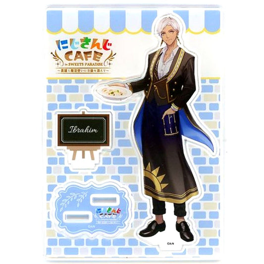 Ibrahim Virtual YouTuber Nijisanji Life-size Acrylic Stand NIJISANJI CAFE in SWEETS PARADISE Vol. 4 [USED]