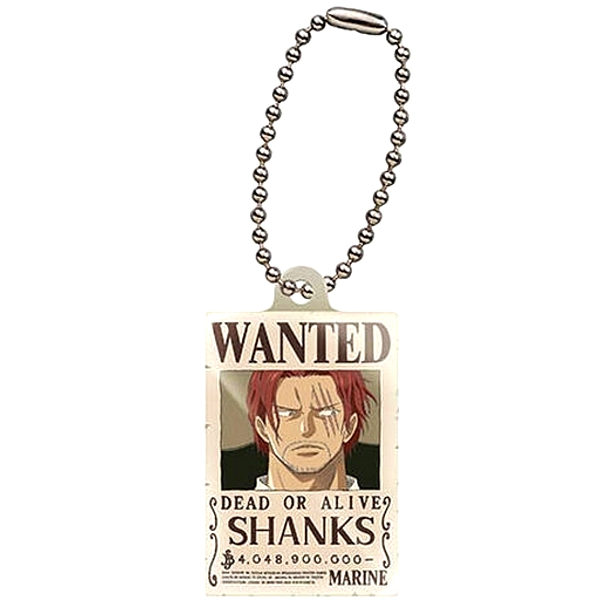Shanks One Piece Wanted Plate [USED]