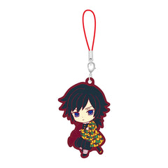 Giyu Tomioka Demon Slayer: Kimetsu no Yaiba Metsu Capsule Rubber Mascot 14 [USED]