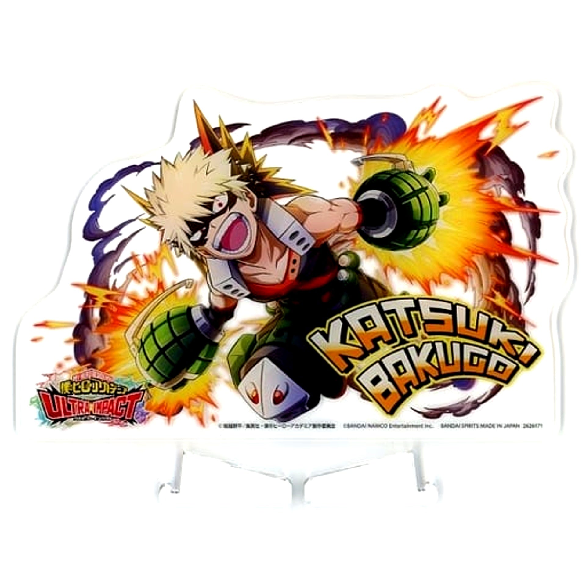 Katsuki Bakugo My Hero Academia Acrylic Board ULTRA IMPACT 1st Anniversary Vol.1 [USED]