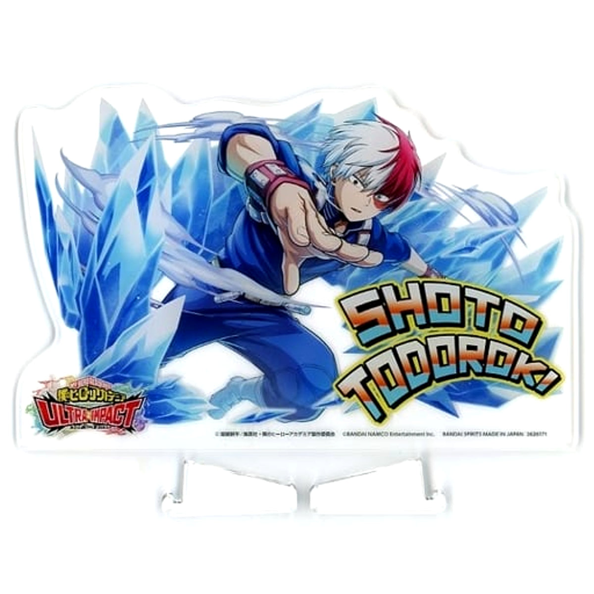 My Hero Academia Shoto Todoroki Acrylic Board ULTRA IMPACT 1st Anniversary Vol.1 Acrylic Stands [USED]