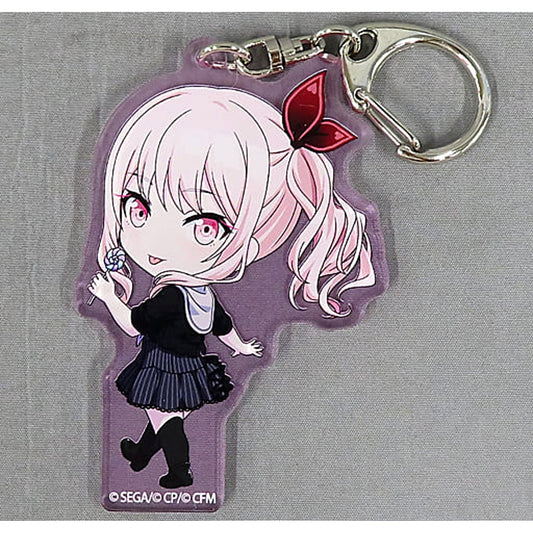 Hatsune Miku: Colorful Stage! Mizuki Akatsukiyama Nendoroid Plus Acrylic Keychain Acrylic Item [USED]