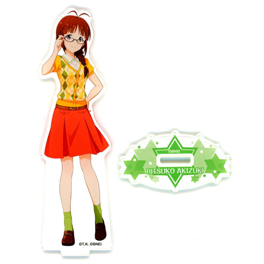 Ritsuko Akizuki Acrylic Stand THE IDOLM@STER Starlit Season Karaoke no Tetsujin [USED]