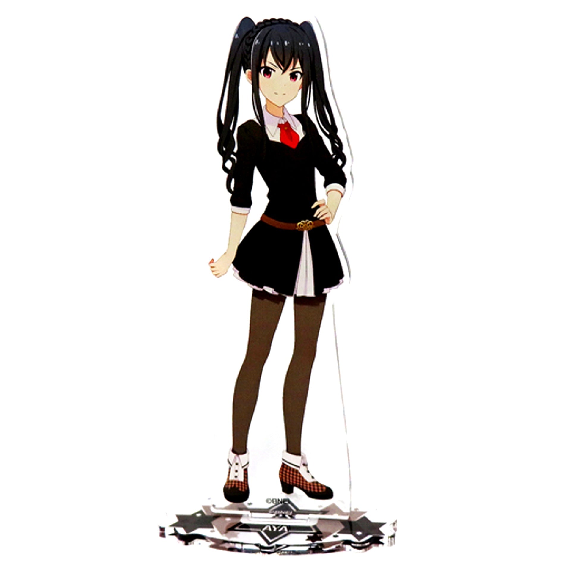 Aya Acrylic Stand Idolmaster Starlit Season x Karaoke no Tetsujin [USED]