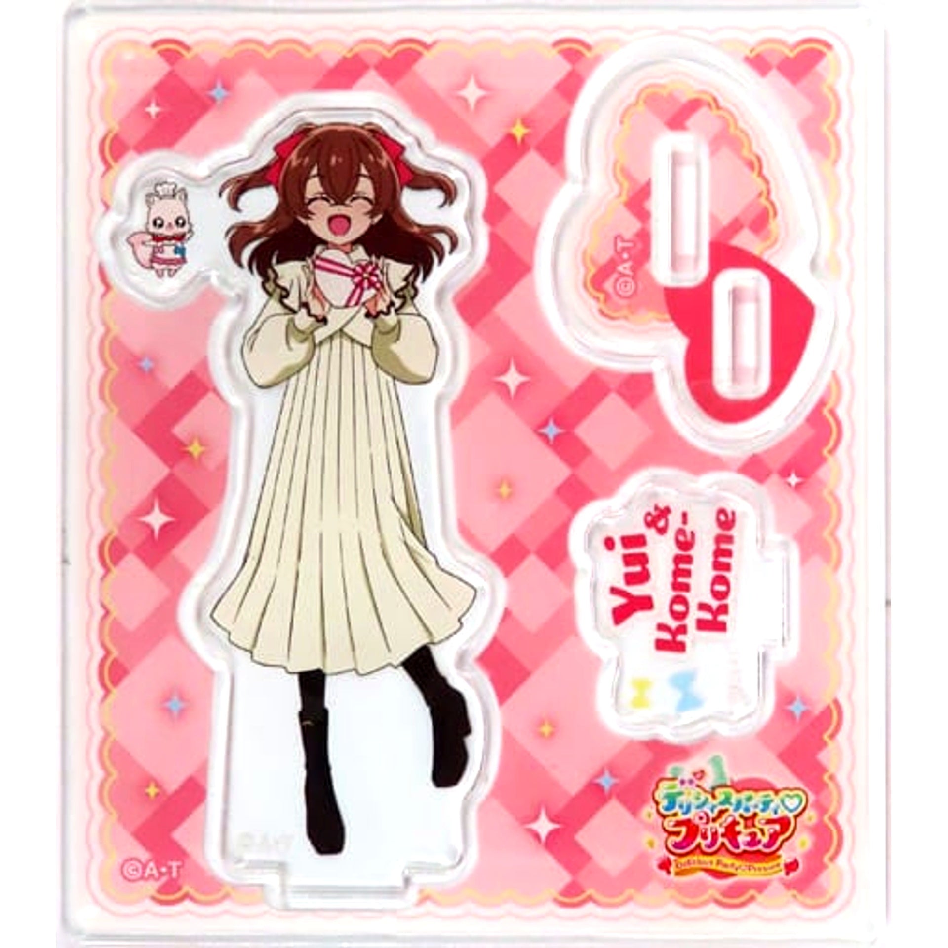 Yui Nagomi Delicious Party Precure Melty White Chocolate Acrylic Stand [USED]