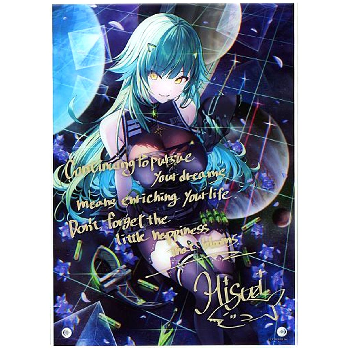 Kitakoji Hisui Acrylic Item Virtual YouTuber Nijisanji Birthday 2022 Bonus [USED]