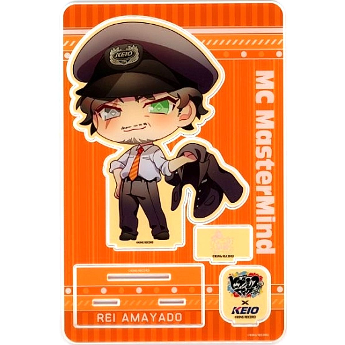 Rei Amayado Hypnosis Mic: Division Rap Battle x Keio POP UP SHOP in Shibuya Station Big Acrylic Stand [USED]