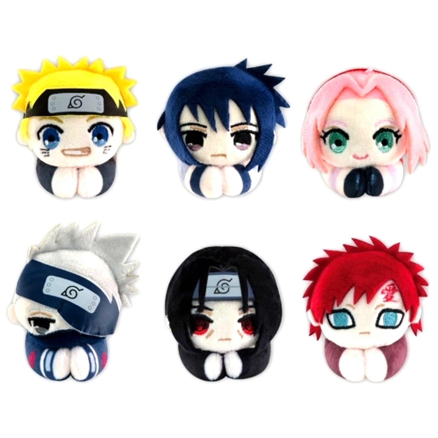 Set of 6 Naruto Shippuden Hug Character Collection [USED]