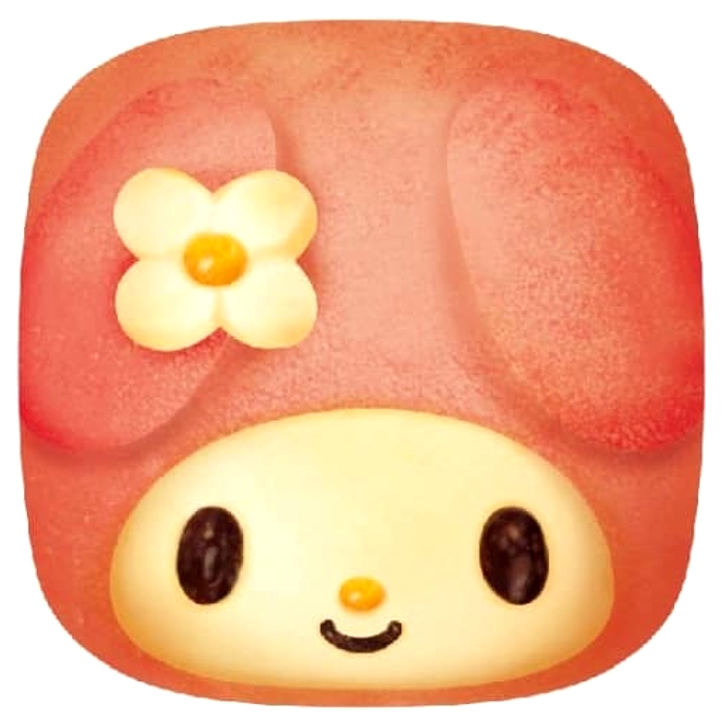 Sanrio Characters My Melody Chigiri Bread Squeeze Mascot Keychains [USED]