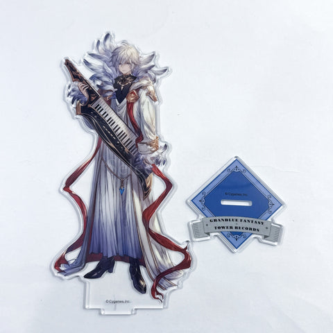 Granblue Fantasy Lucilius Acrylic Stand Tower Records Limited Acrylic Stands [USED] — photo 1