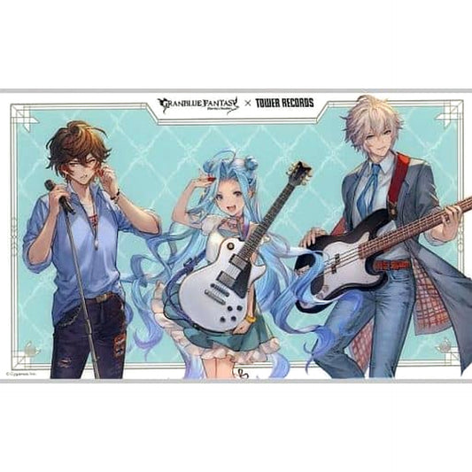 Granblue Fantasy Lyria Sandalphon Lucifer Acrylic Plate Tower Records Limited Acrylic Stands [USED]