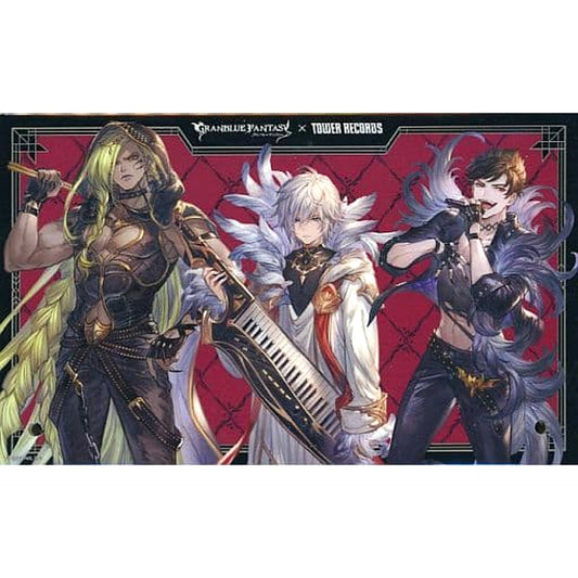 Granblue Fantasy Lucilius & Others Acrylic Plate Tower Records Limited Acrylic Stands [USED]
