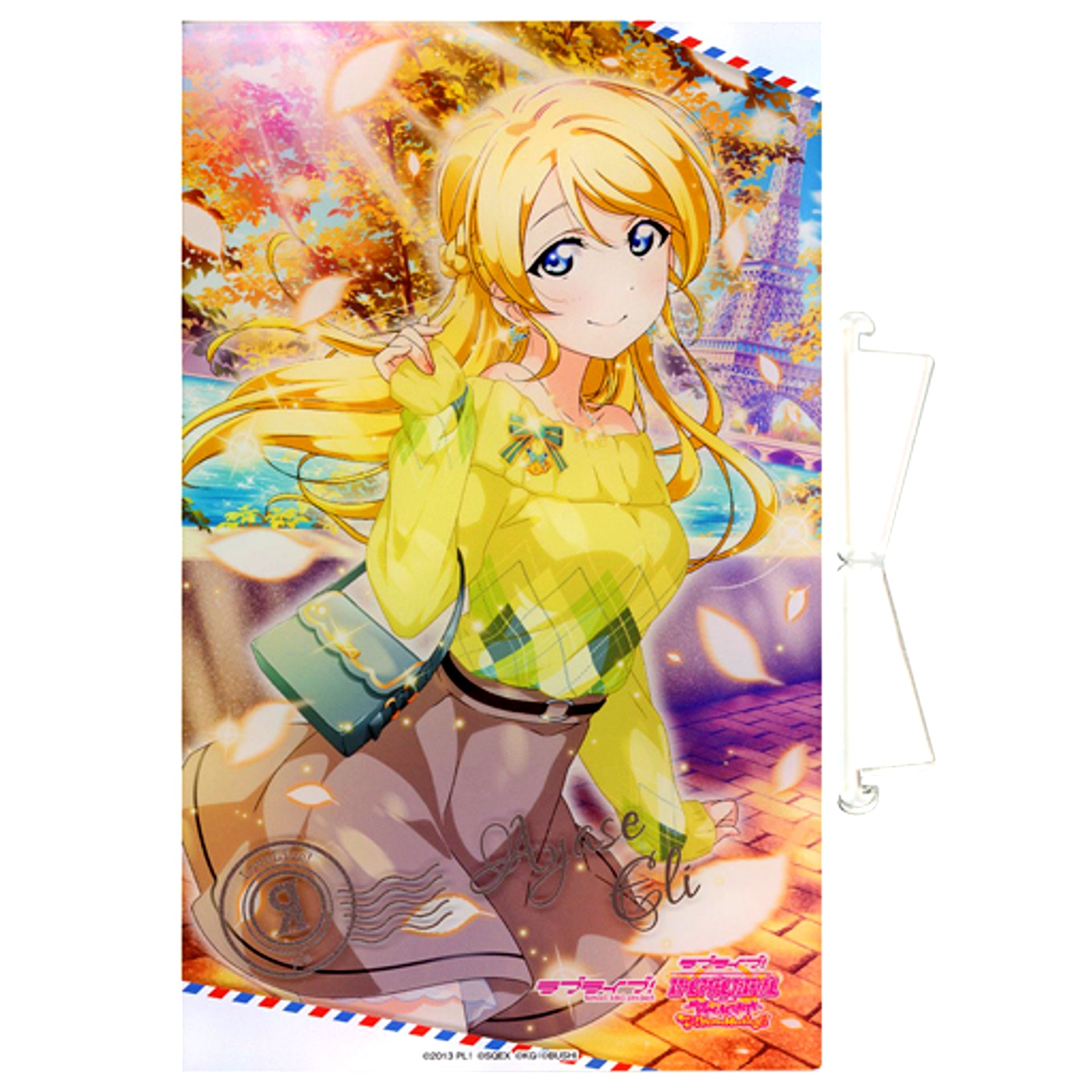 Eli Ayase A Prize Love Live! Series x Atre Akihabara Mini Game Mu's Constellation Fortune Telling SIF AC Birthday Skill Card 2020 Acrylic Board [USED]