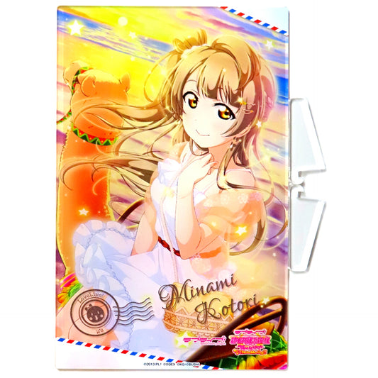 Kotori Minami A Prize Love Live! Series x Atre Akihabara Mini Game Mu's Constellation Fortune Telling SIF AC Birthday Skill Card 2020 Acrylic Board [USED]