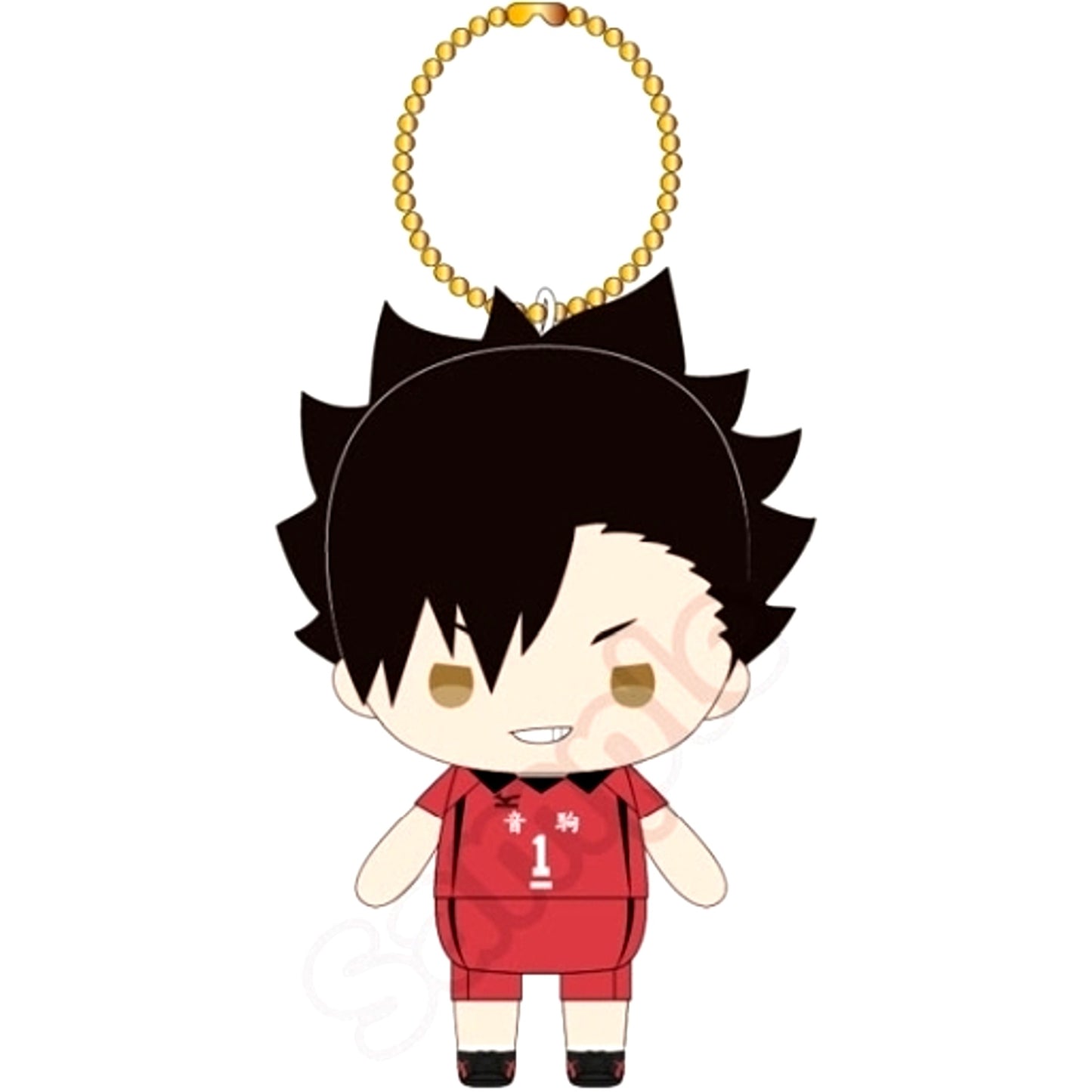 Tetsuro Kuroo Haikyu!! Munyugurumi Plush Keychain [USED]