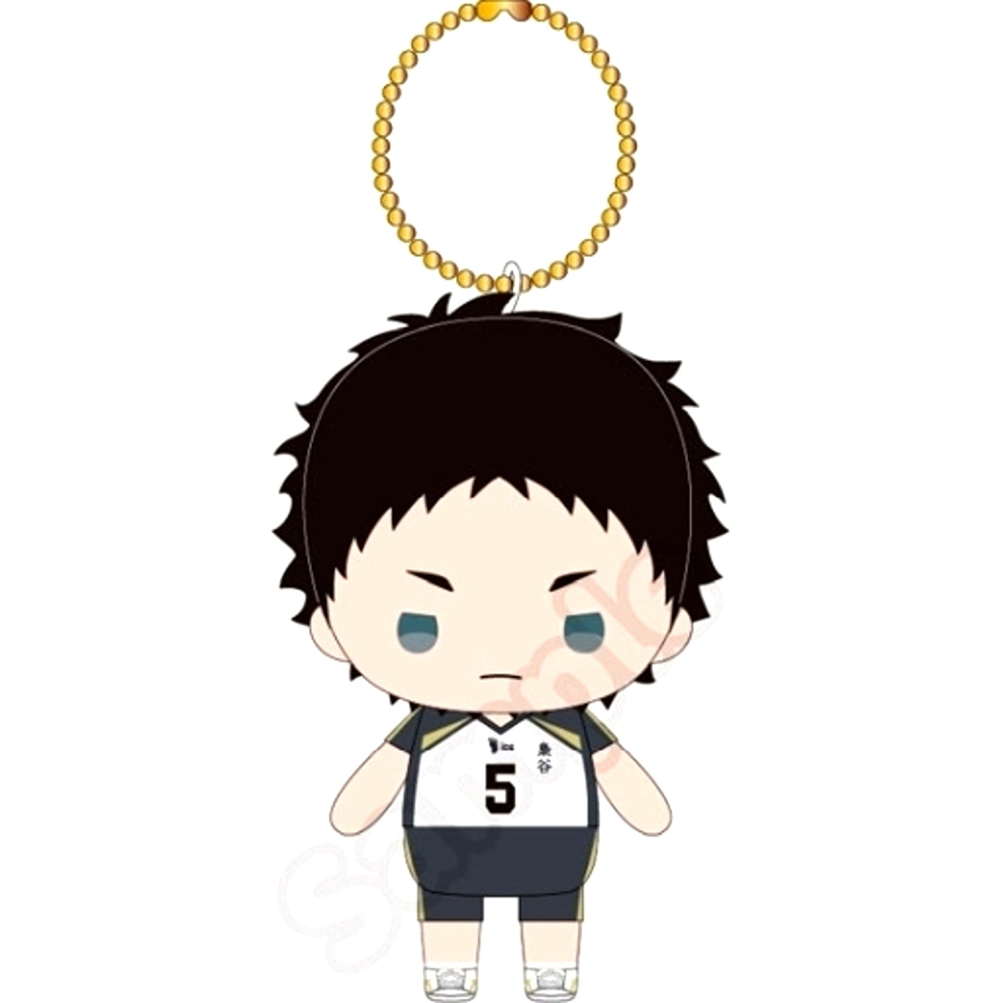 Keiji Akaashi Haikyu!! Munyugurumi Plush Keychain [USED]