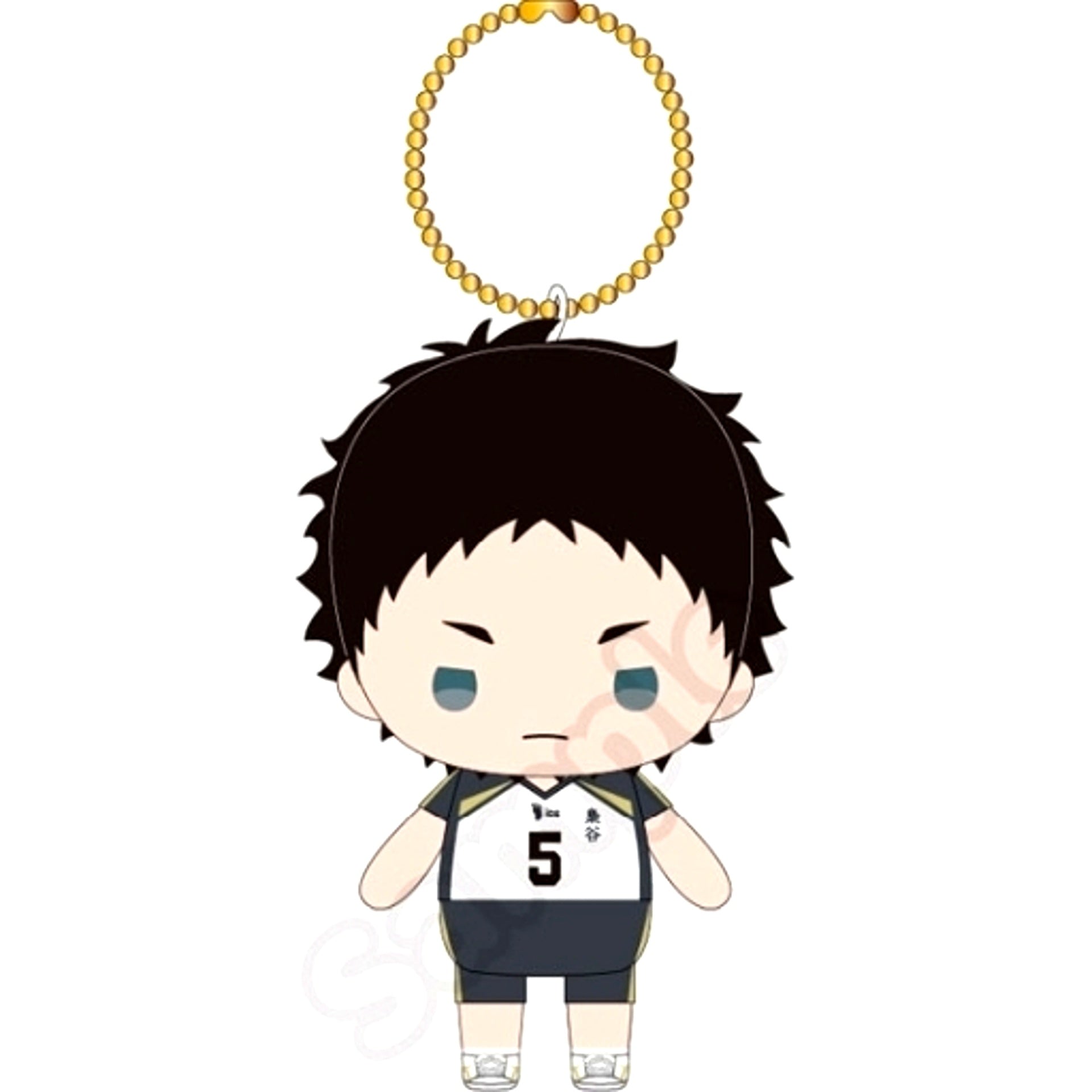 Keiji Akaashi Haikyu!! Munyugurumi Plush Keychain [USED]