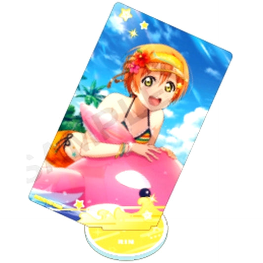 Rin Hoshizora Love Live! School Idol Festival Trading Square Acrylic Stand Mu's [USED]