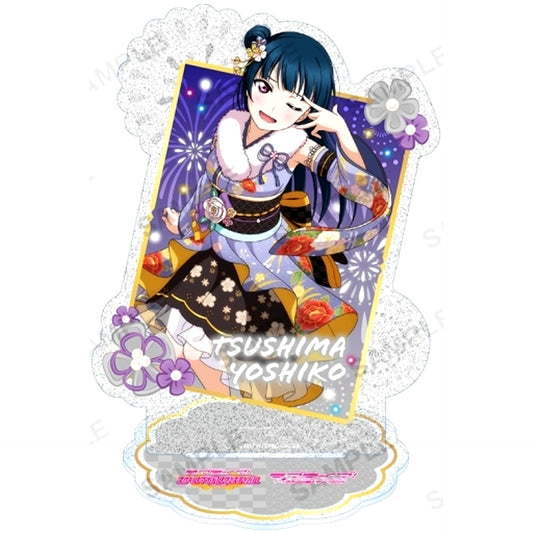 Yoshiko Tsushima Love Live! School Idol Festival Aqours Glitter Acrylic Stand [USED]