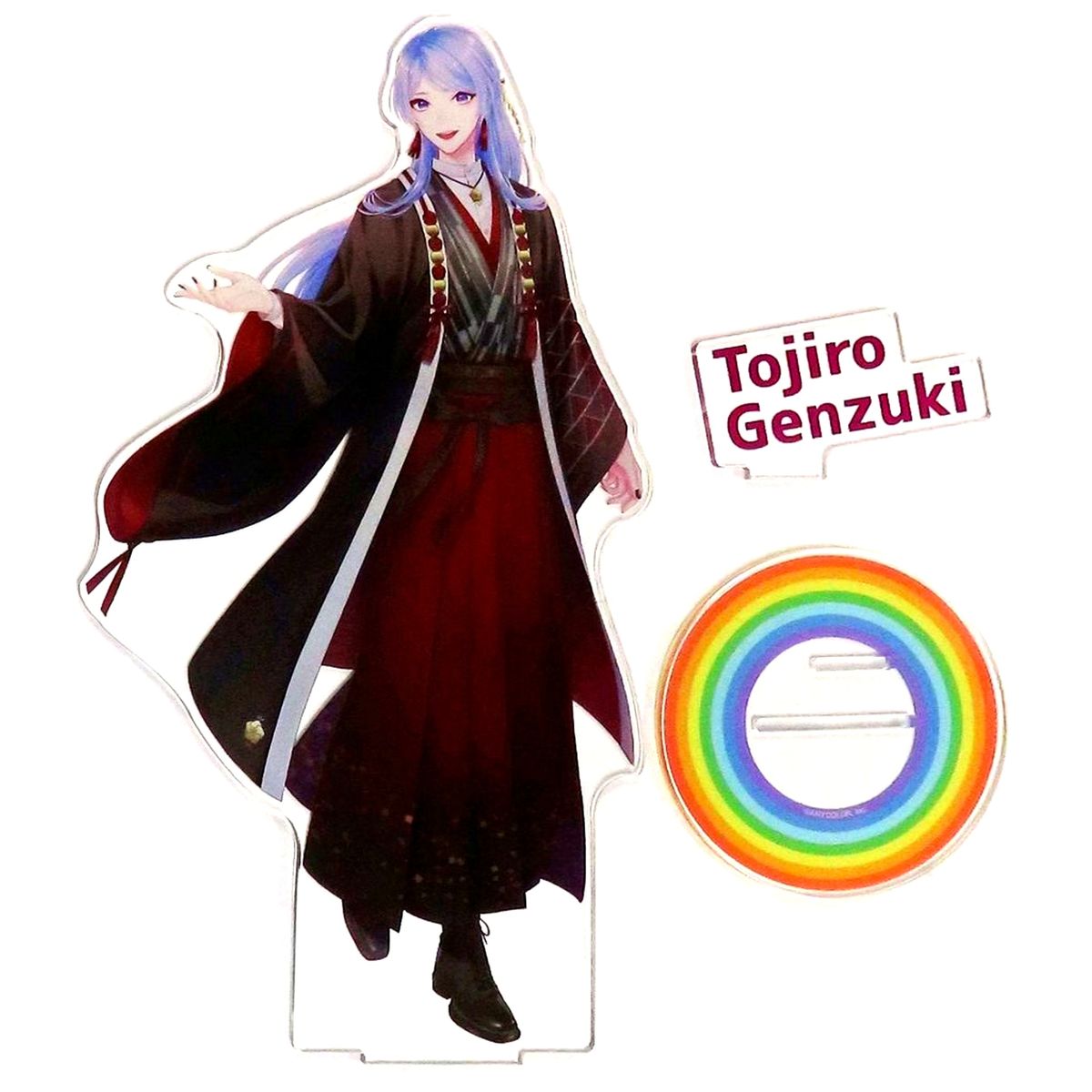 Genzuki Tojiro Large Acrylic Stand Virtual YouTuber Nijisanji New Visual Goods 14 [USED]