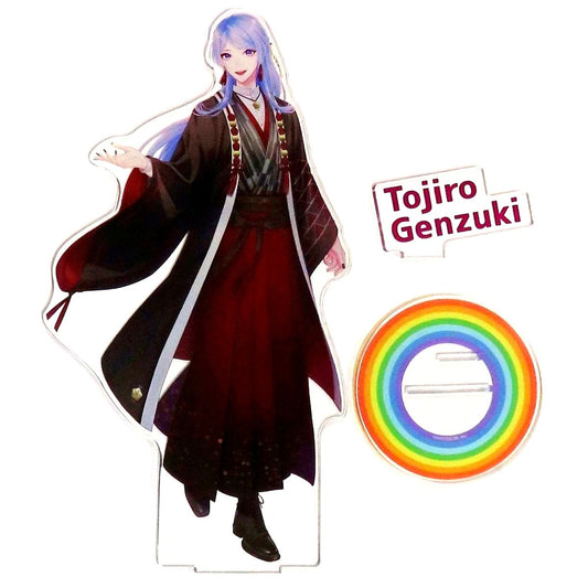 Genzuki Tojiro Large Acrylic Stand Virtual YouTuber Nijisanji New Visual Goods 14 [USED]