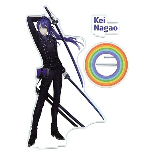 Nagao Kei Large Acrylic Stand Virtual YouTuber Nijisanji New Visual Goods 14 [USED]