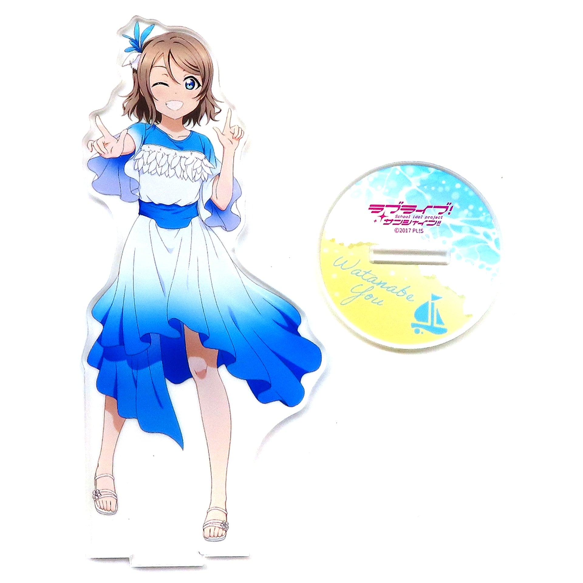 You Watanabe DREAMY COLOR Ver. Acrylic Stand Love Live! Sunshine!! [USED]