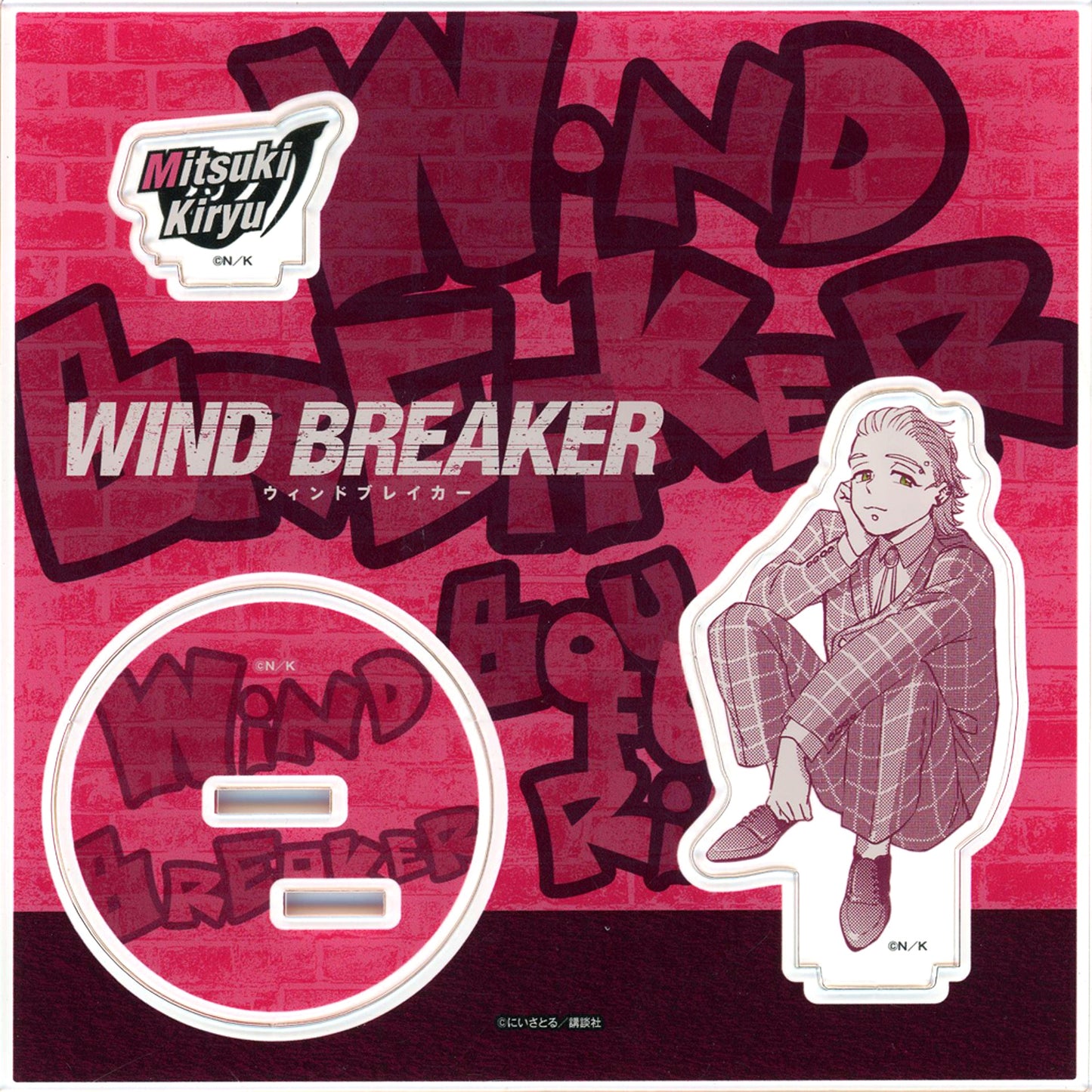 Mitsuki Kiryu Wind Breaker Pop Up Store in Loft Acrylic Stand [USED]