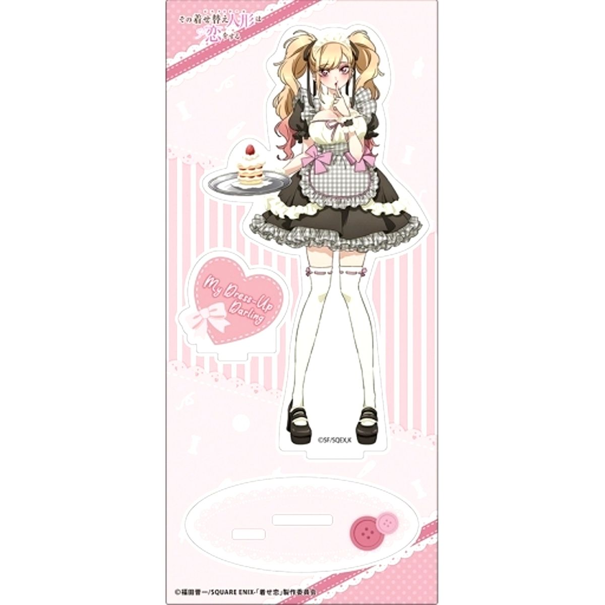 Marin Kitagawa Maid Illustration Acrylic Stand My Dress-Up Darling [USED]